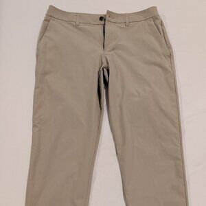 Lululemon ABC Slim-Fit Men's Trouser Warpstreme Khaki 32x30